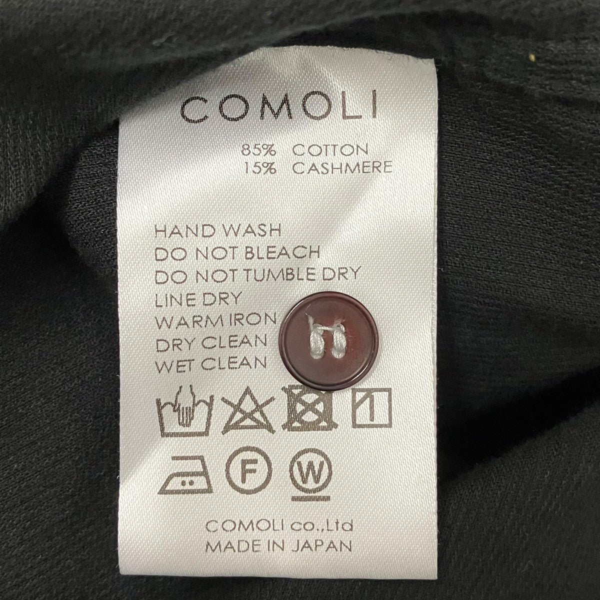 COMOLI 24AWコーデュロイコモリシャツA03-02004 古着・中古-8枚目のアイテム画像