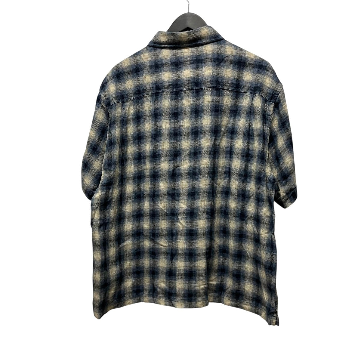stussy 26SSLIAM SS PLAID SHIRTチェック柄ハーフスリーブシャツ1110385 古着・中古-2枚目のアイテム画像