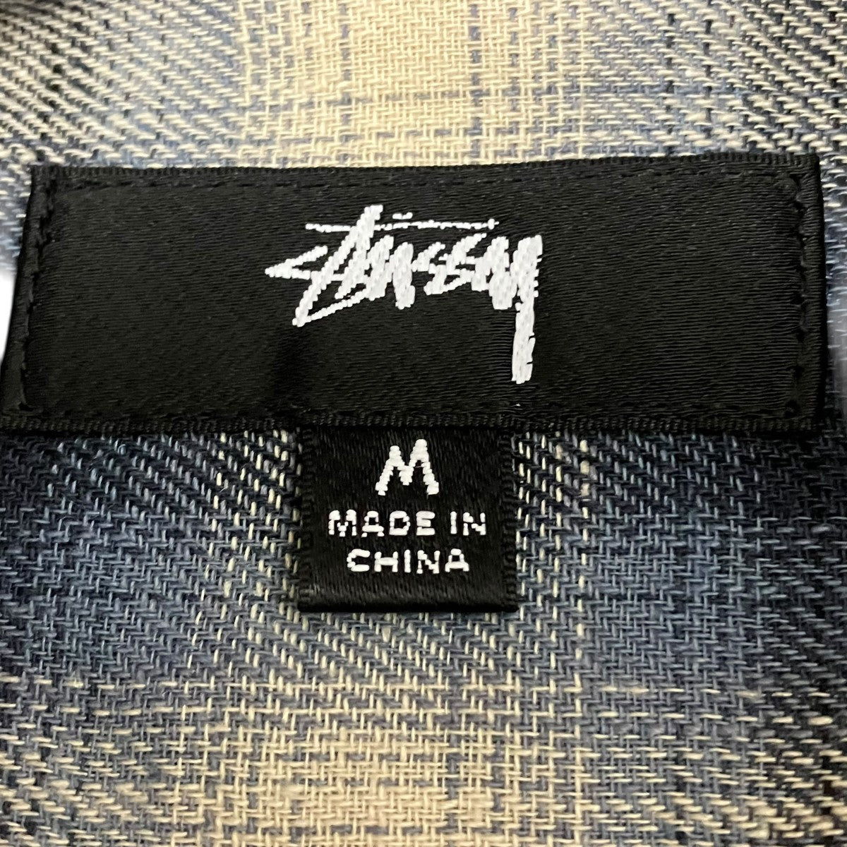stussy 26SSLIAM SS PLAID SHIRTチェック柄ハーフスリーブシャツ1110385 古着・中古-6枚目のアイテム画像