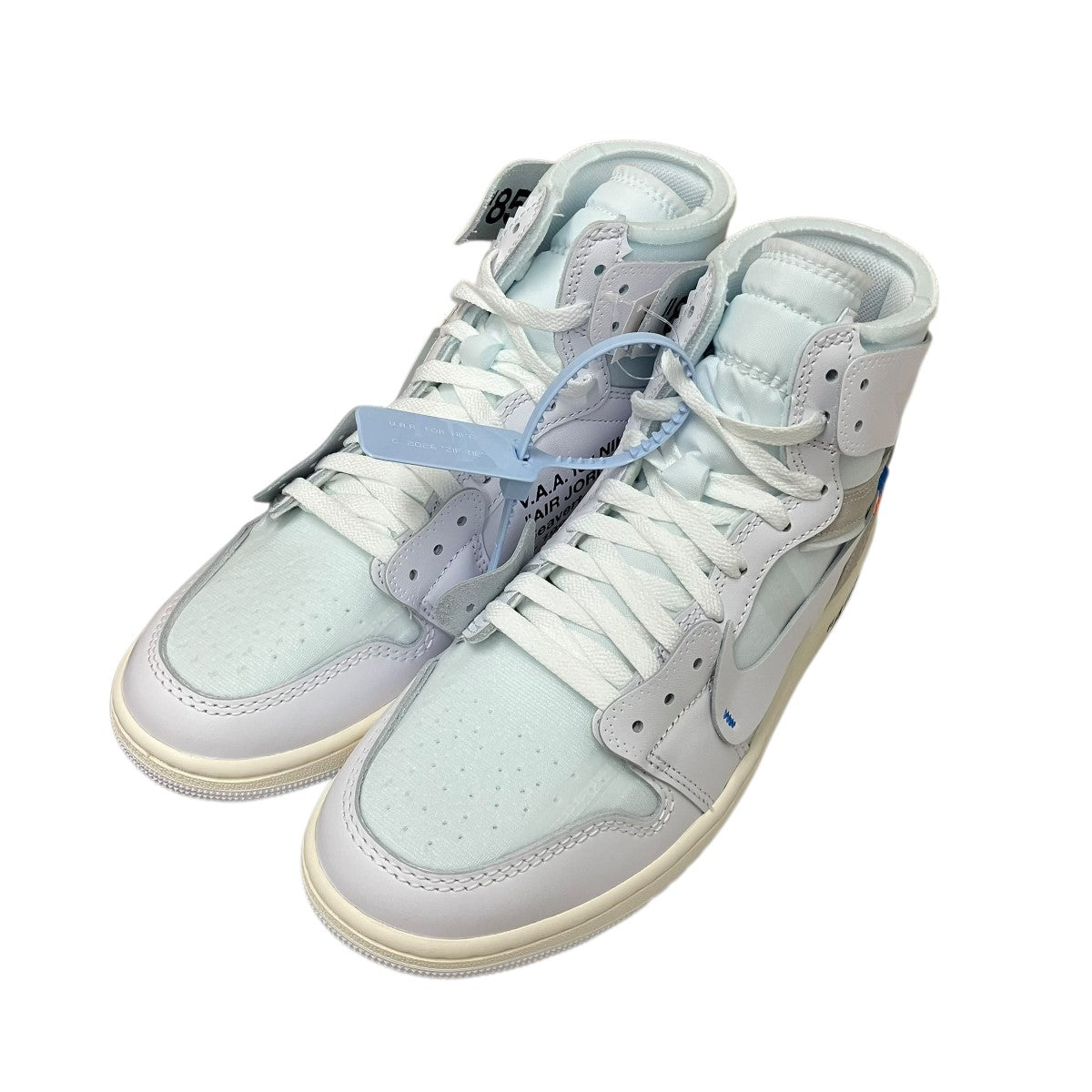 Virgil Abloh Archive×NIKE Air Jordan 1 Retro High OGエアジョーダン1ハイカットスニーカーAA3834-100 古着・中古-1枚目のアイテム画像