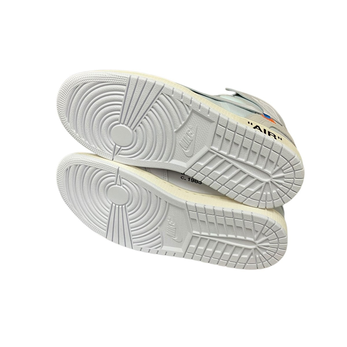Virgil Abloh Archive×NIKE Air Jordan 1 Retro High OGエアジョーダン1ハイカットスニーカーAA3834-100 古着・中古-5枚目のアイテム画像