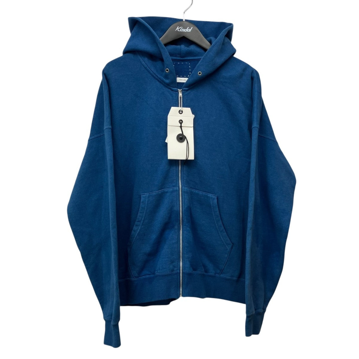 VISVIM 26SSJUMBO SB HOODIE F．Z．ジャンボシルエットコットンジップパーカー0126105010012 古着・中古-1枚目のアイテム画像
