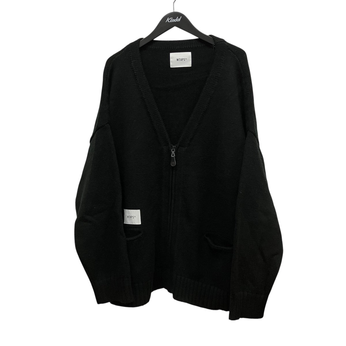 PALMER SWEATERジップアップカーディガン222MADT-KNM04