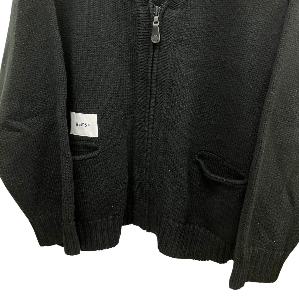 PALMER SWEATERジップアップカーディガン222MADT-KNM04