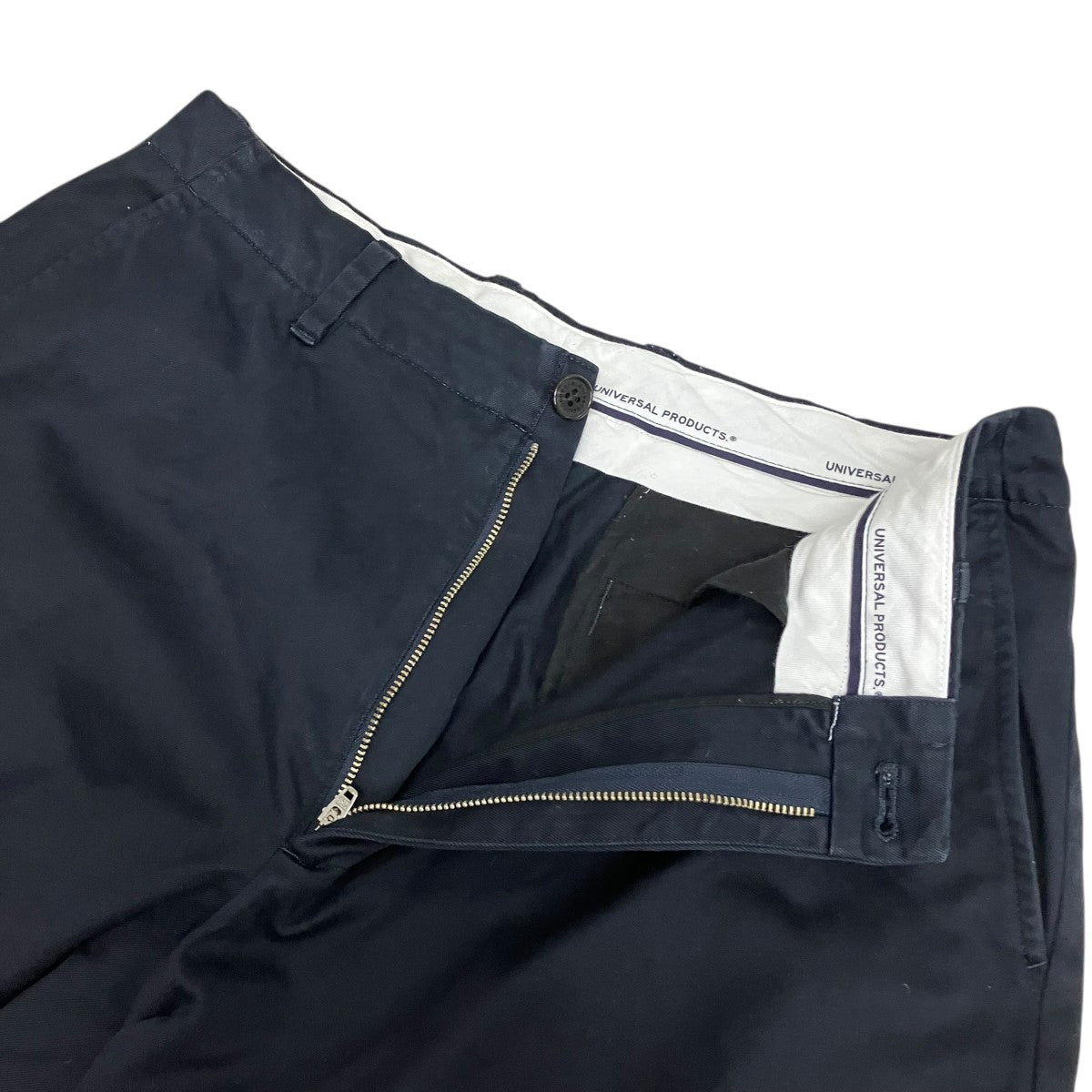 UNIVERSAL PRODUCTS． NO TUCK CHINO SHORTSノータックチノハーフパンツ251-60511 古着・中古-3枚目のアイテム画像