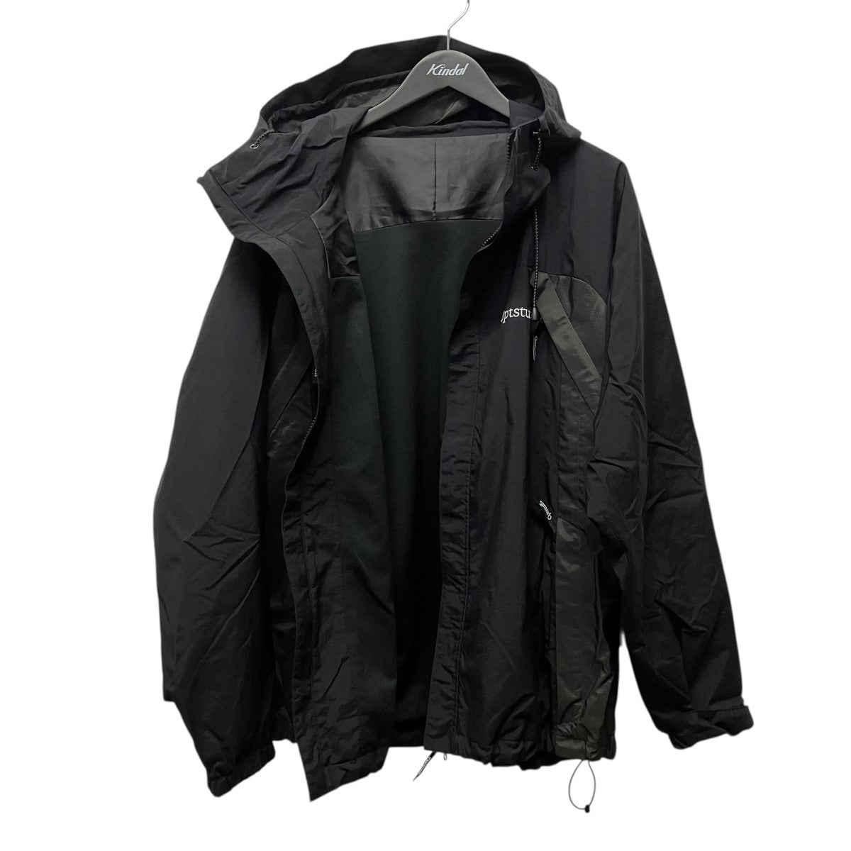 Optstuff SHELL PARKAジップアップフーデットナイロンジャケットOPT40005 古着・中古-3枚目のアイテム画像