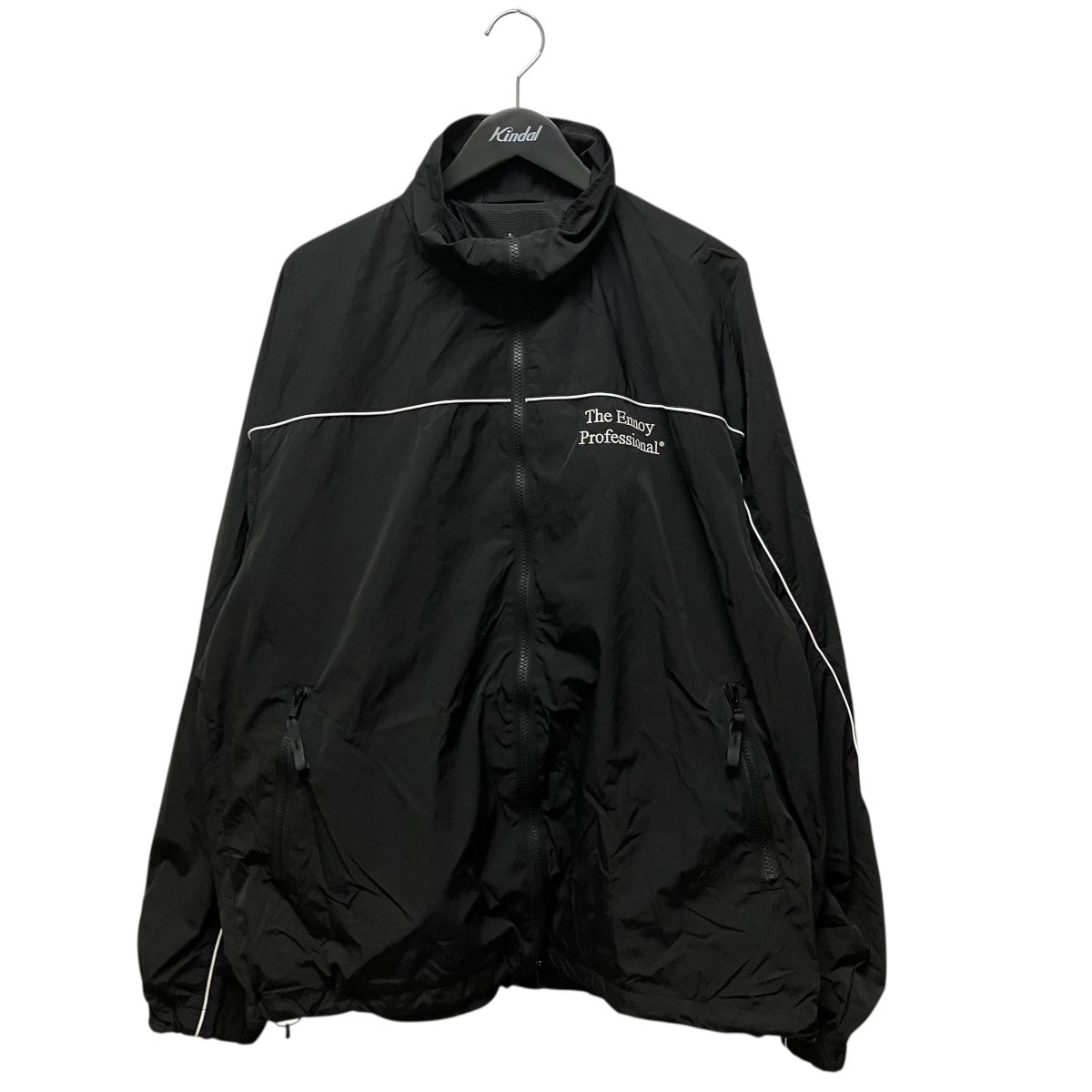 THE ENNOY PROFESSIONAL 26SSPIPING NYLON TRACK SUITナイロンジャケットSS26BRENJK01LP 古着・中古-1枚目のアイテム画像