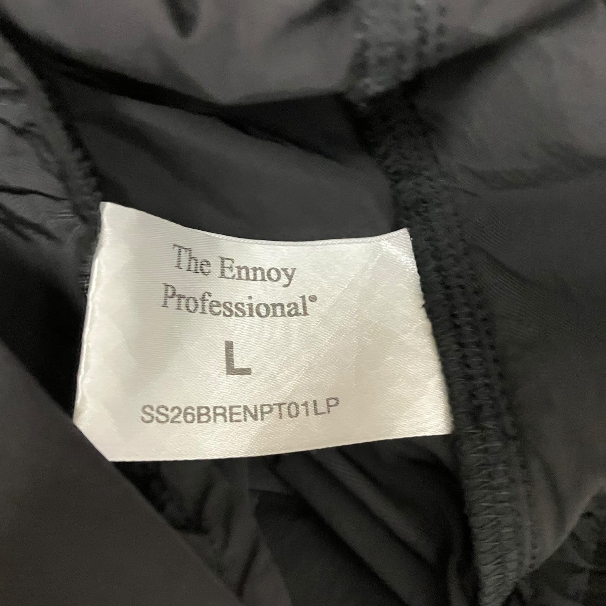 THE ENNOY PROFESSIONAL 26SSPiping Nylon TrackナイロンパンツSS26BRENPT01LP 古着・中古-5枚目のアイテム画像