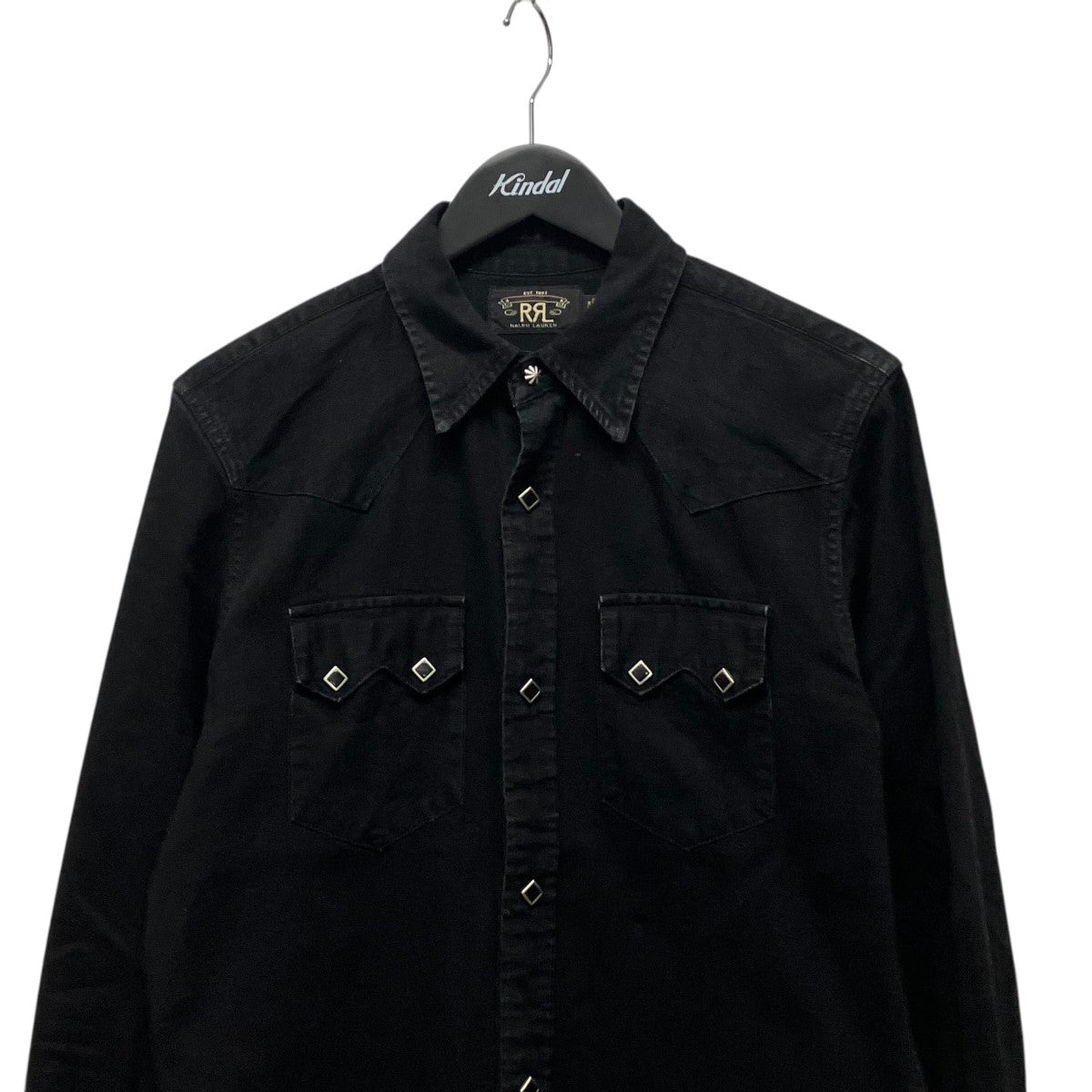 RRL 26SSウエスタンデニムシャツ782911285001 古着・中古-3枚目のアイテム画像