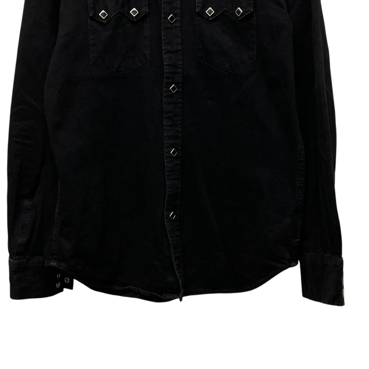 RRL 26SSウエスタンデニムシャツ782911285001 古着・中古-4枚目のアイテム画像