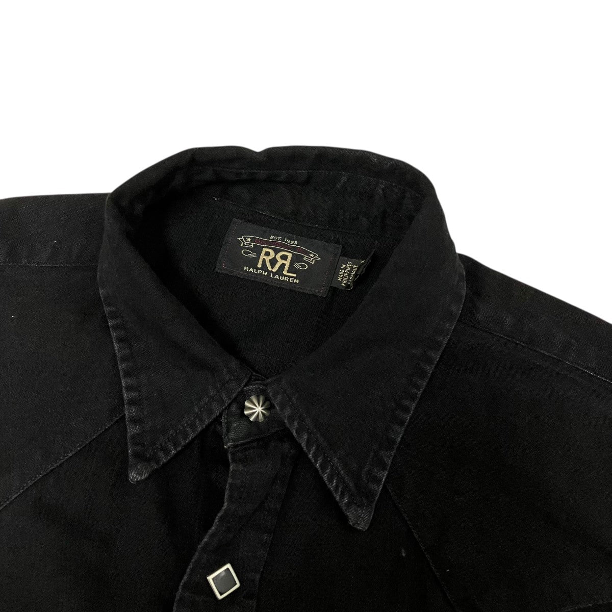 RRL 26SSウエスタンデニムシャツ782911285001 古着・中古-5枚目のアイテム画像