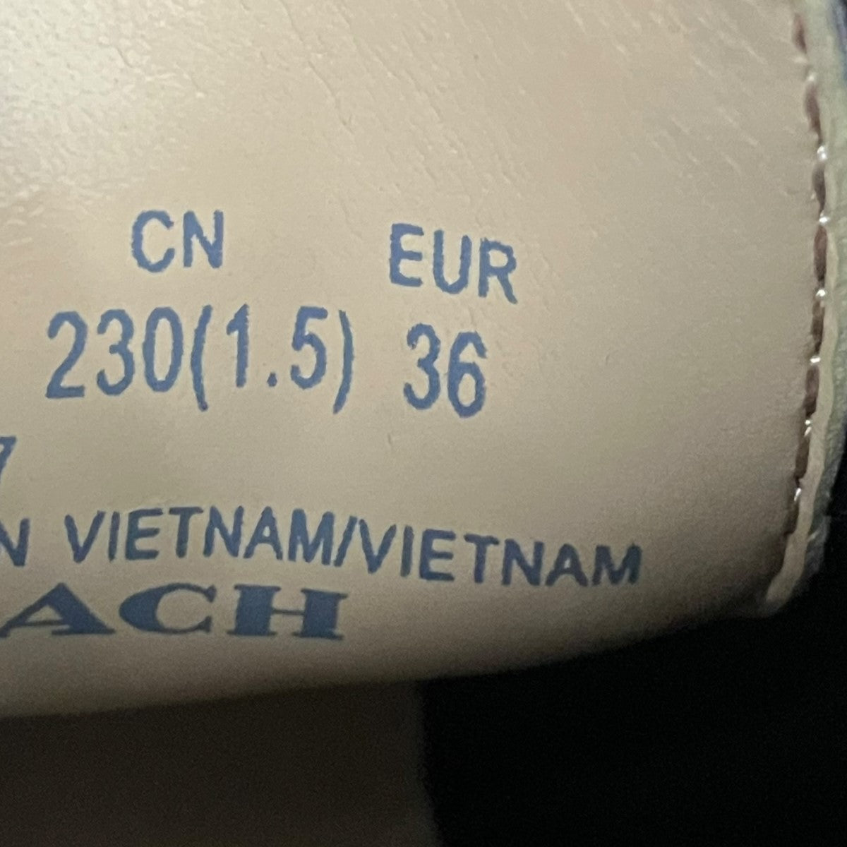 COACH サイドゴアブーツCM588 古着・中古-6枚目のアイテム画像