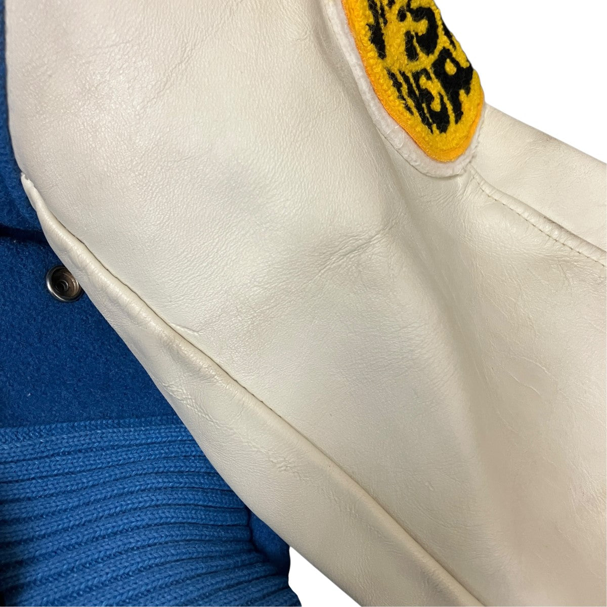 レザー切替スタジャン2AB-4587