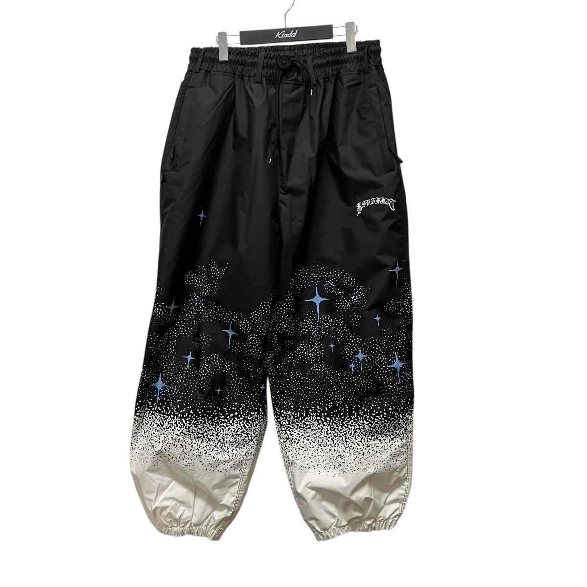 BSRABBIT Bp Smoking Rabbit Hydro Pants総柄撥水加工パンツ 古着・中古-2枚目のアイテム画像