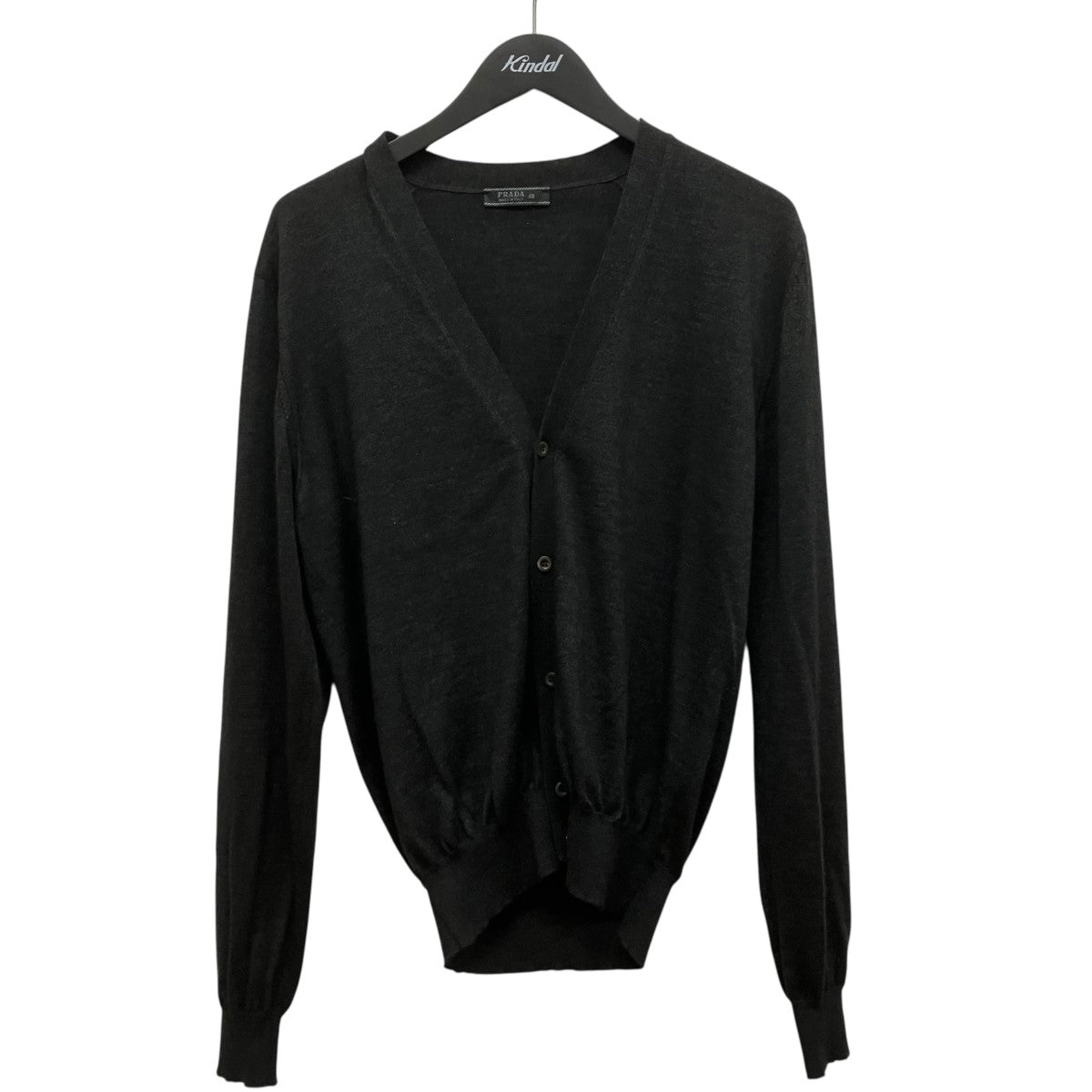 PRADA カシミヤVネックニットカーディガンUMC303 古着・中古-1枚目のアイテム画像