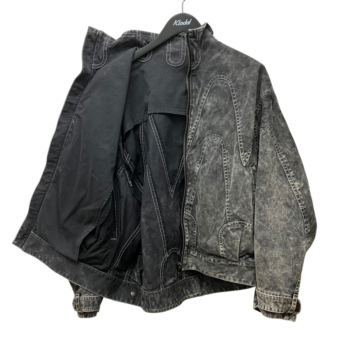 IM MEN ISSEY MIYAKE ELEMENTSジップアップデニムジャケットLA61-FC211-15 古着・中古-2枚目のアイテム画像