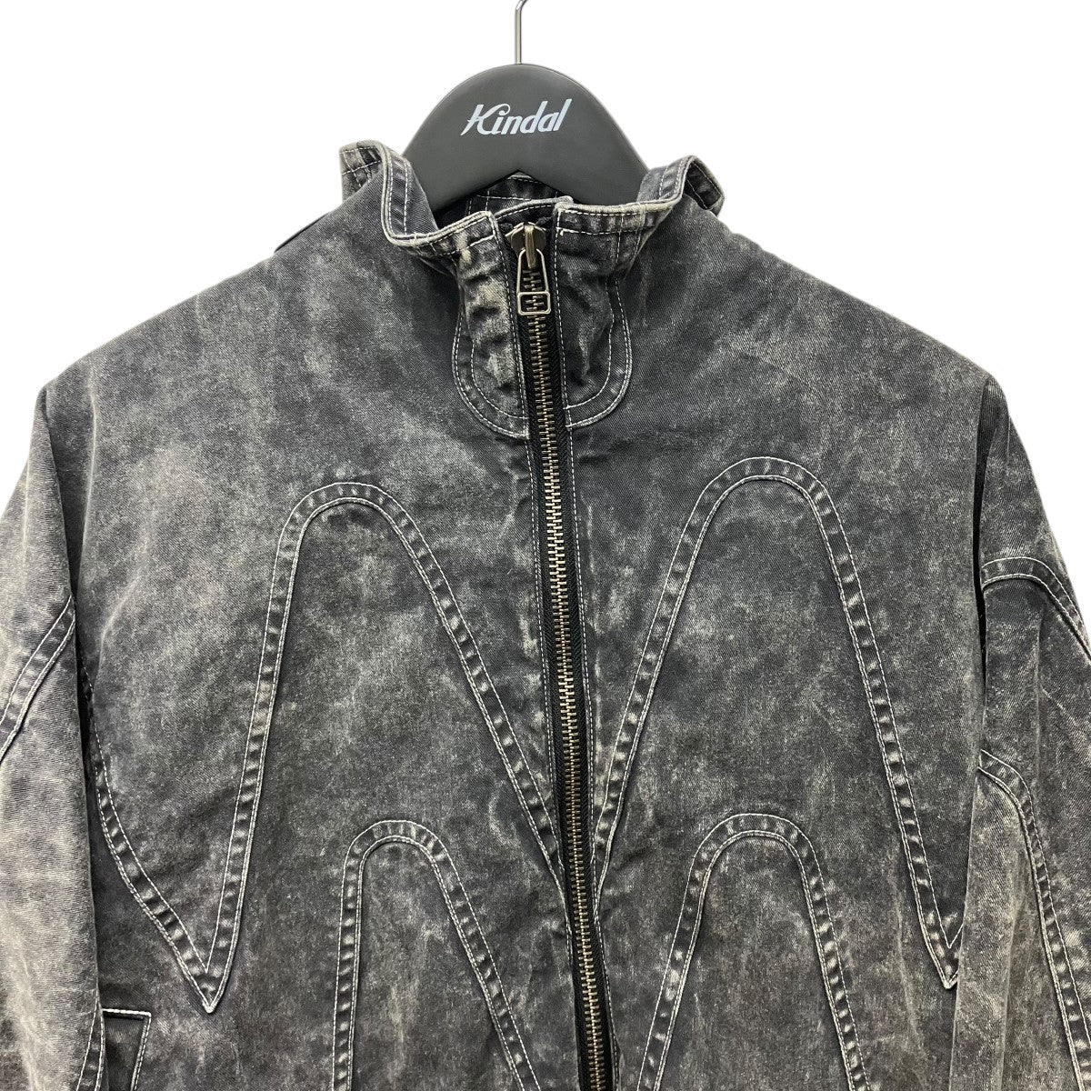 IM MEN ISSEY MIYAKE ELEMENTSジップアップデニムジャケットLA61-FC211-15 古着・中古-4枚目のアイテム画像