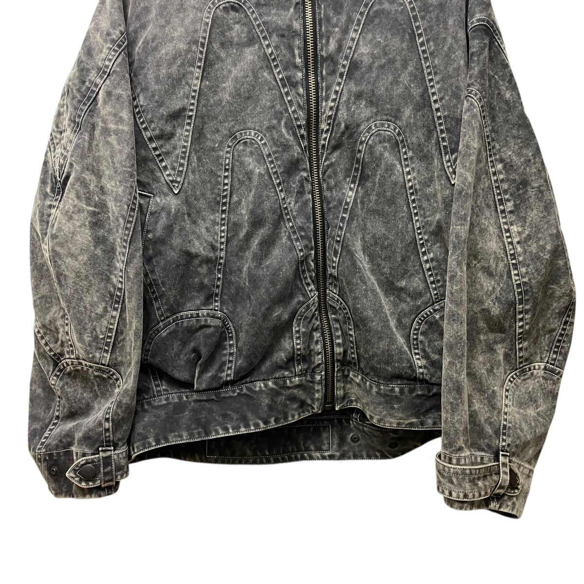 IM MEN ISSEY MIYAKE ELEMENTSジップアップデニムジャケットLA61-FC211-15 古着・中古-5枚目のアイテム画像