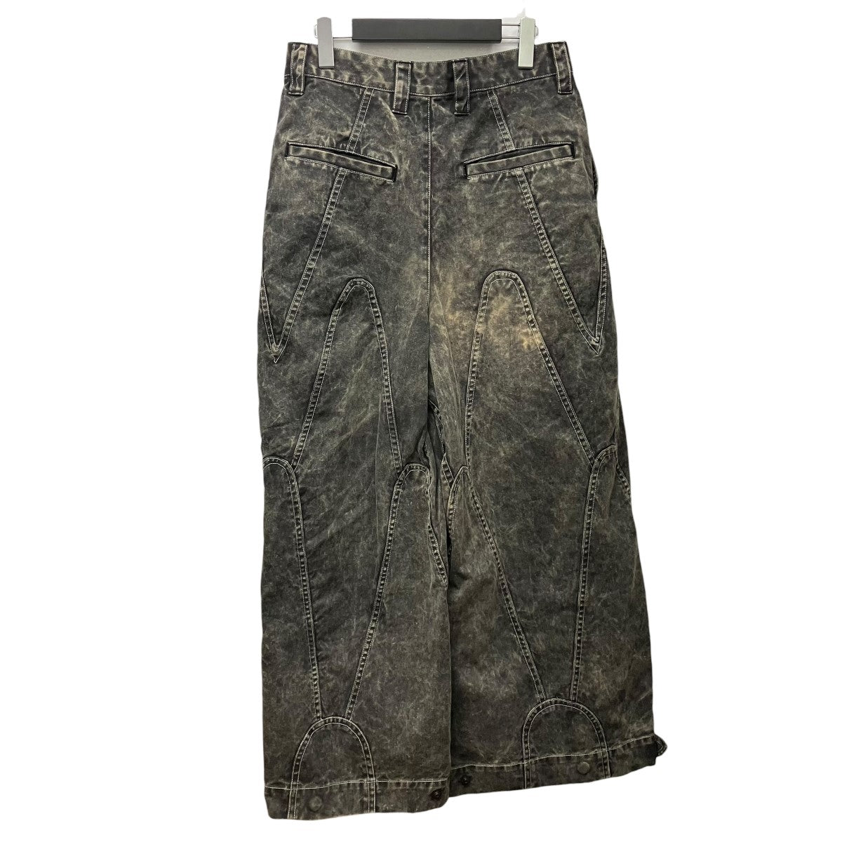 IM MEN ISSEY MIYAKE ELEMENTSワイドデニムパンツLA61-FF213-15 古着・中古-2枚目のアイテム画像
