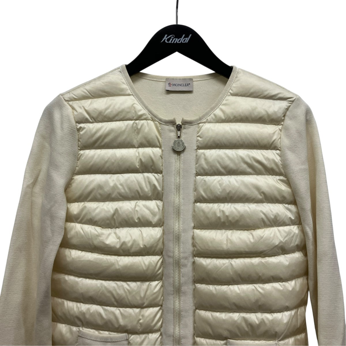 MONCLER ダウンジップカーディガンC10939472200 91112 古着・中古-3枚目のアイテム画像