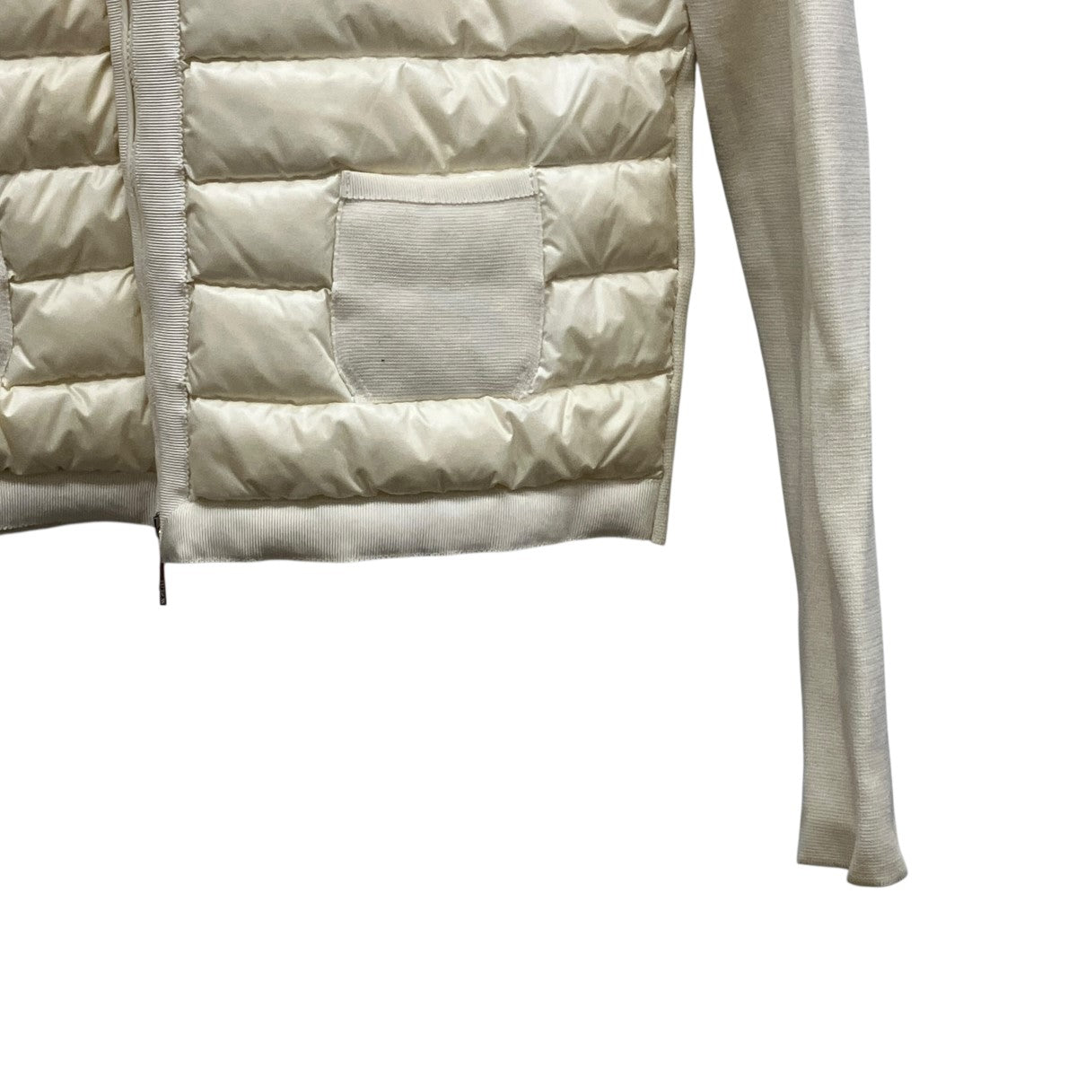 MONCLER ダウンジップカーディガンC10939472200 91112 古着・中古-4枚目のアイテム画像