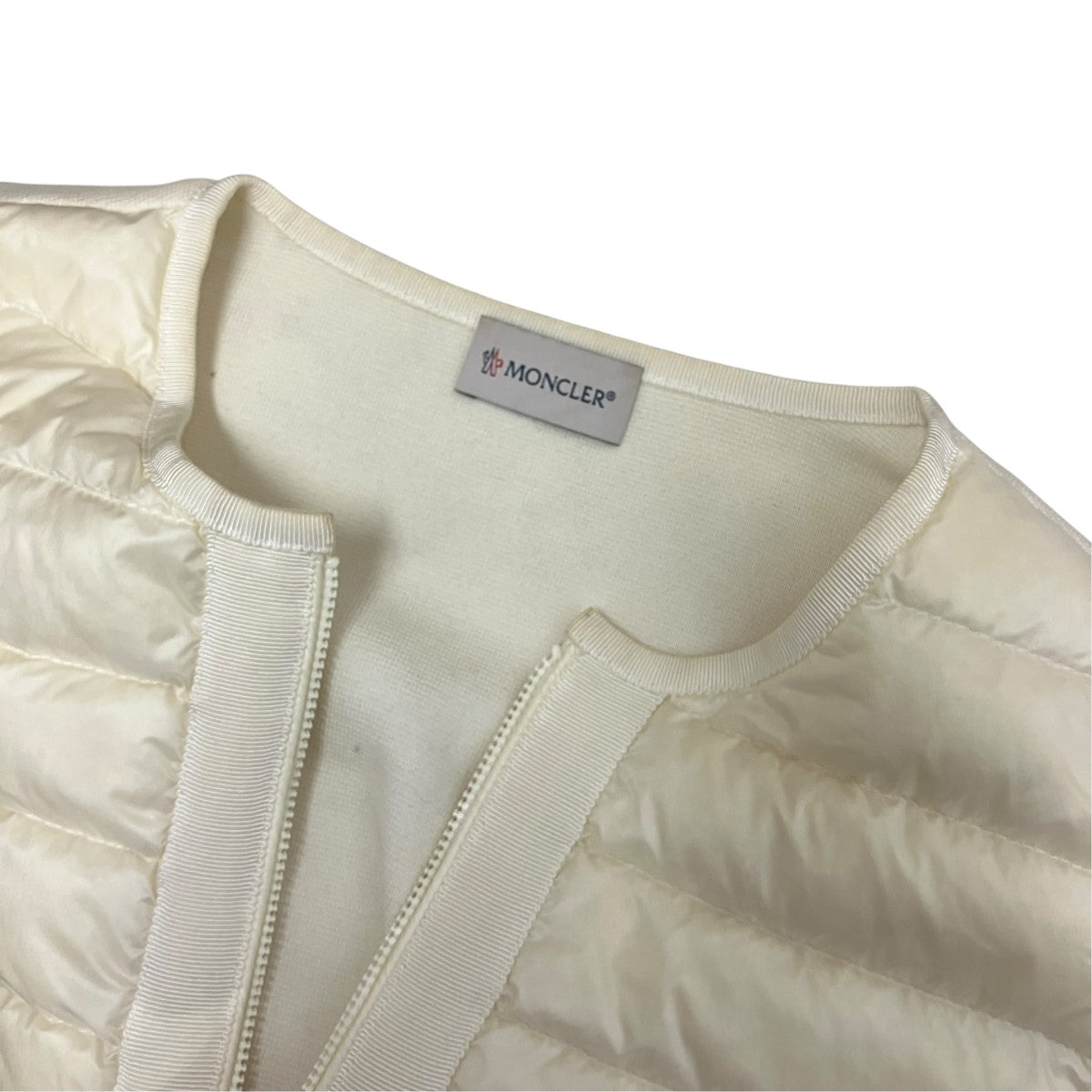MONCLER ダウンジップカーディガンC10939472200 91112 古着・中古-7枚目のアイテム画像