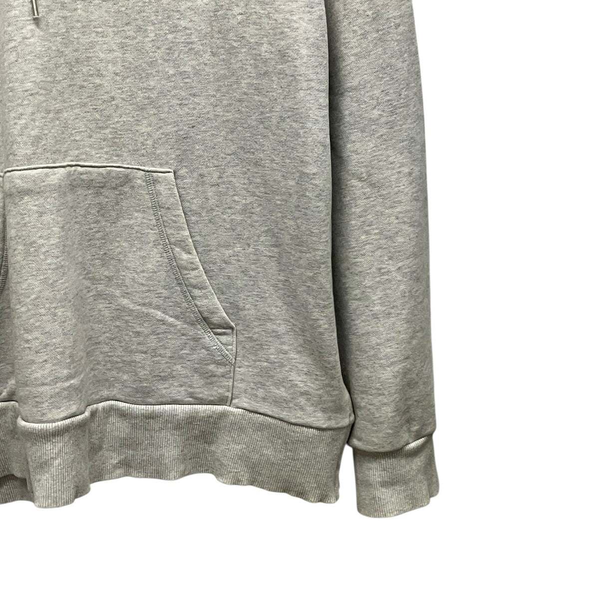 A．P．C．×sacai サイドジップロゴプルオーバーパーカー21E2-COEON-M27655 古着・中古-4枚目のアイテム画像