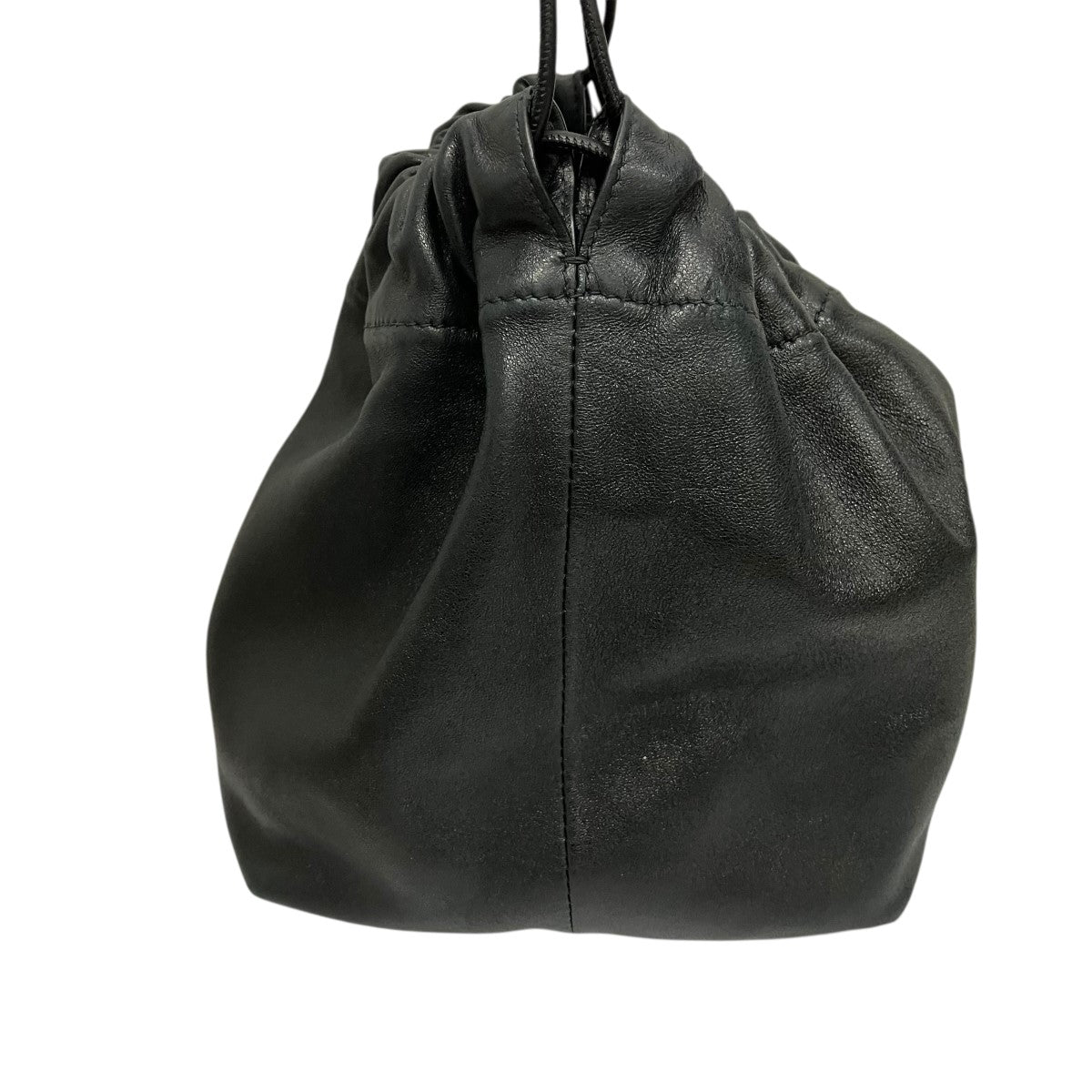 JIL SANDER ドローストリングショルダーバッグ 古着・中古-3枚目のアイテム画像