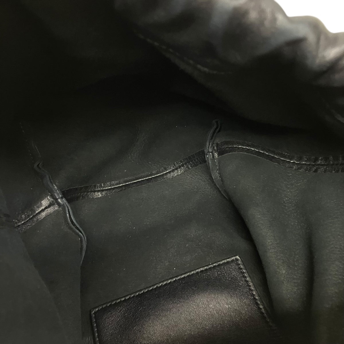 JIL SANDER ドローストリングショルダーバッグ 古着・中古-6枚目のアイテム画像