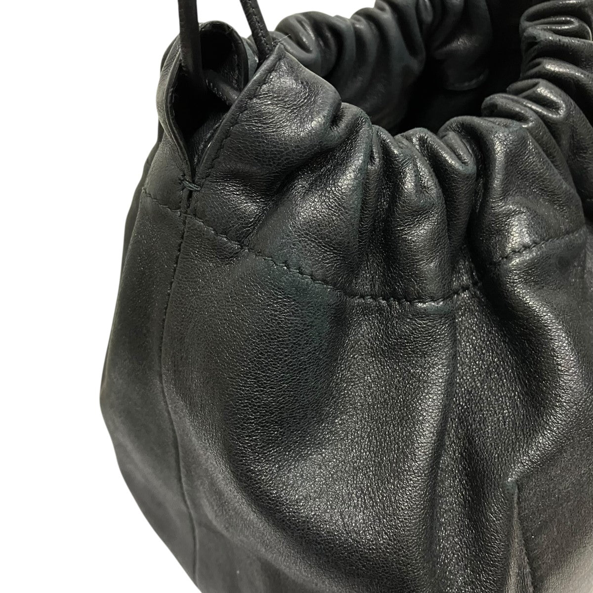 JIL SANDER ドローストリングショルダーバッグ 古着・中古-8枚目のアイテム画像