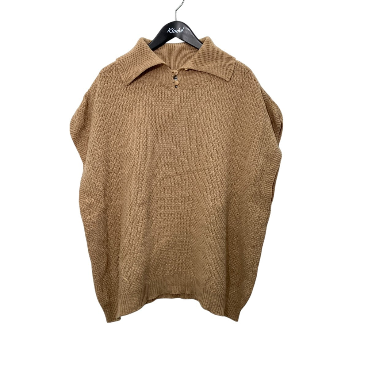 BASERANGE ニットベスト 古着・中古-1枚目のアイテム画像