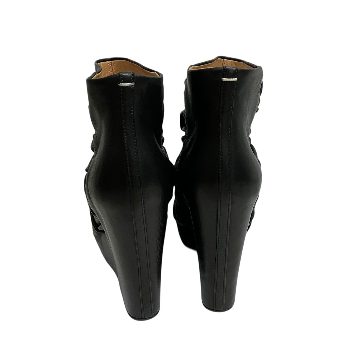 Maison Martin Margiela 22 レザーショートウエッジソールブーツS38WU0144 古着・中古-4枚目のアイテム画像