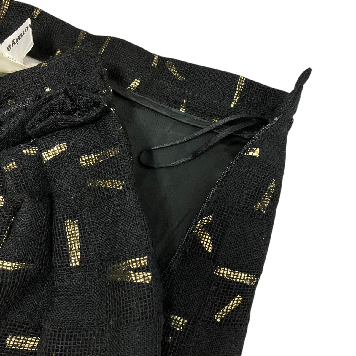 noir kei ninomiya 総柄ウールチュールスカート3P-S008 古着・中古-3枚目のアイテム画像