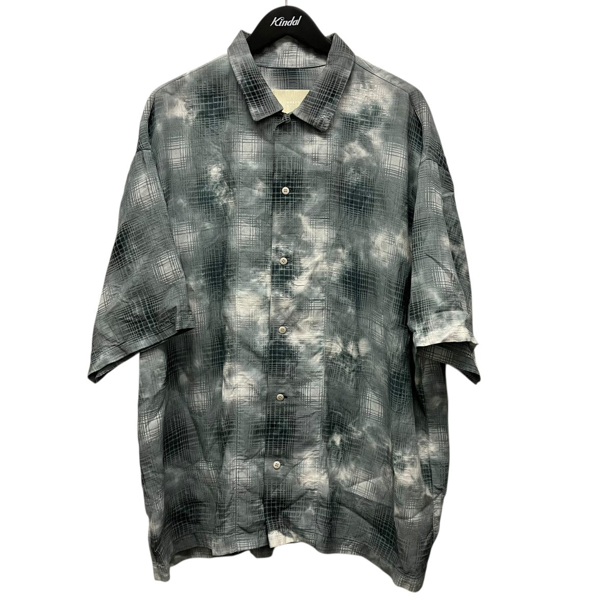 INNAT OMBRE CHECK SS SHIRTオンブレ半袖チェックシャツINNAT07-S03 古着・中古-1枚目のアイテム画像