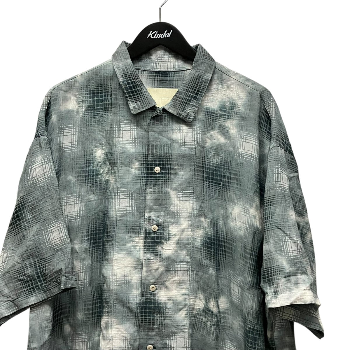 INNAT OMBRE CHECK SS SHIRTオンブレ半袖チェックシャツINNAT07-S03 古着・中古-3枚目のアイテム画像
