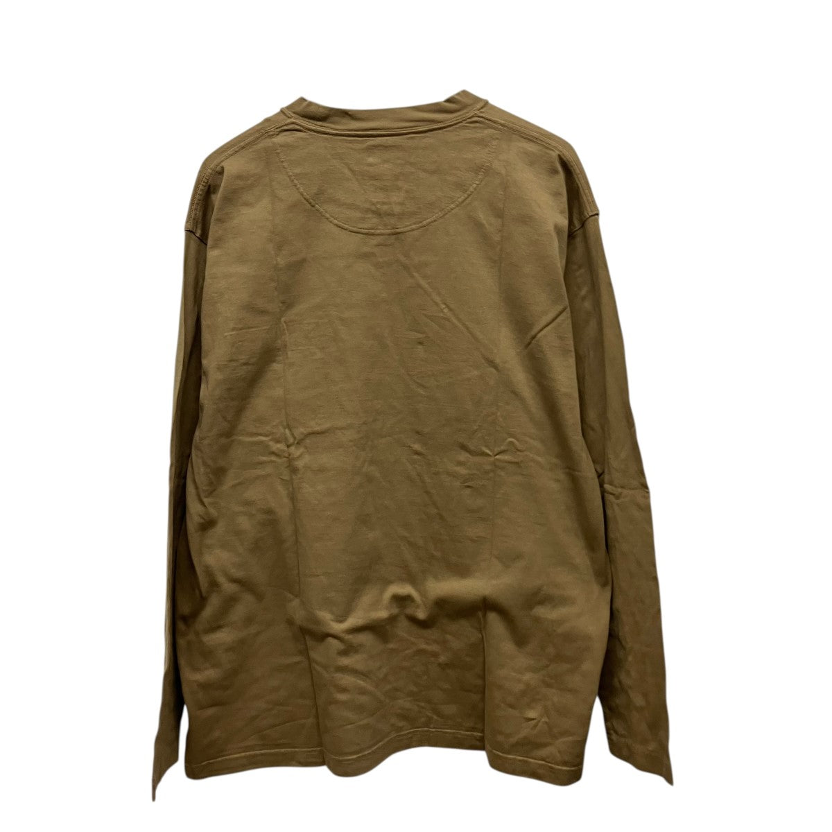 hobo L S CREW NECK TEE COTTON JERSEY VINTAGE WASHポケットロングカットソーHB-C4001 古着・中古-2枚目のアイテム画像