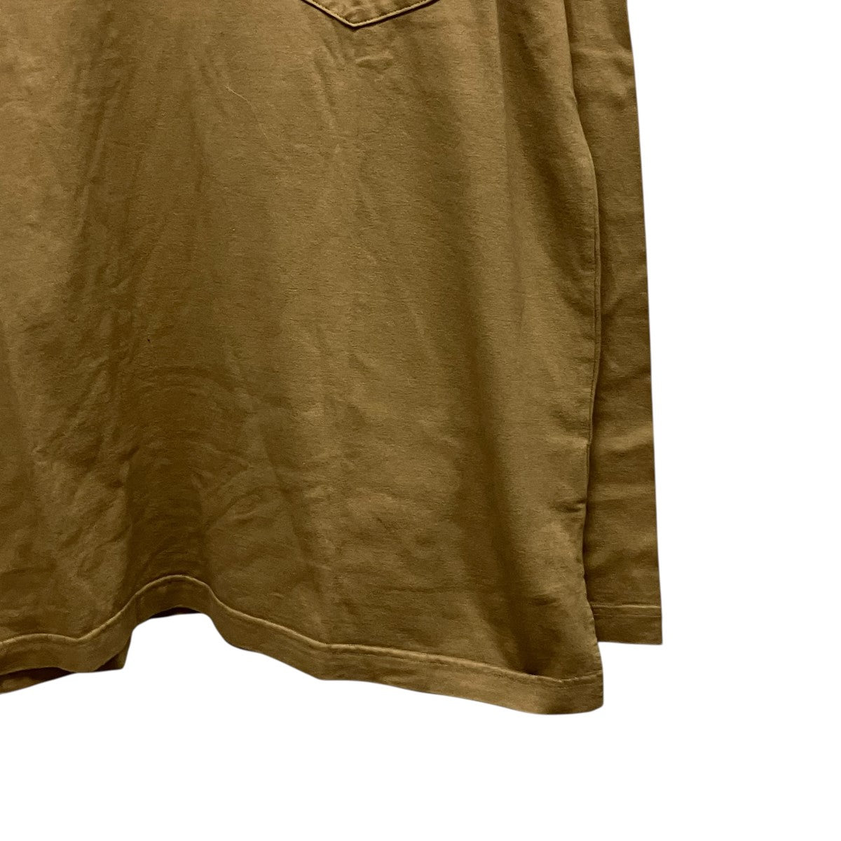 hobo L S CREW NECK TEE COTTON JERSEY VINTAGE WASHポケットロングカットソーHB-C4001 古着・中古-4枚目のアイテム画像