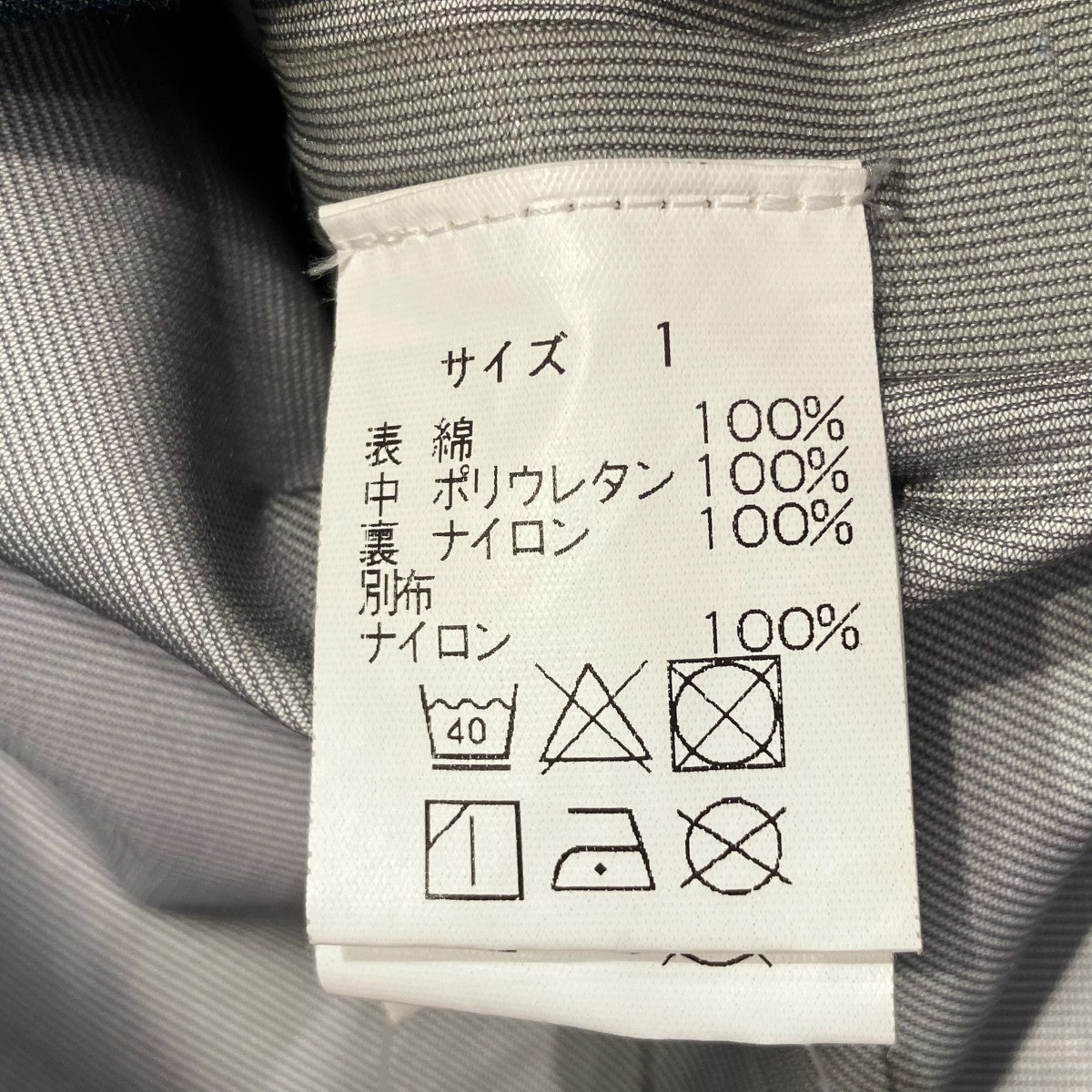 FDMTL ナイロンロングジャケット 古着・中古-5枚目のアイテム画像