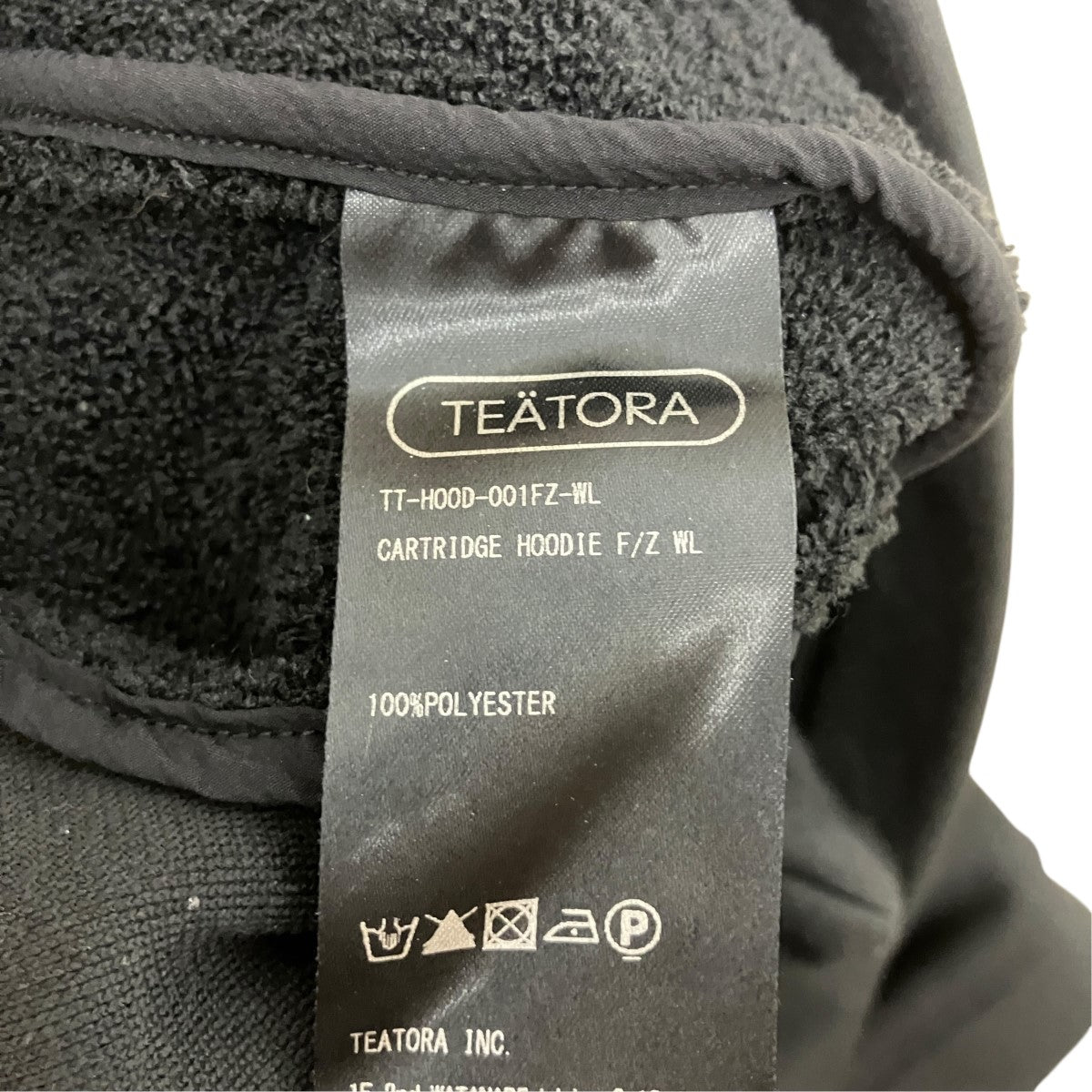 TEATORA CARTRIDGE HOODIEジップアップパーカーTT-H00D-001FZ-WL 古着・中古-7枚目のアイテム画像