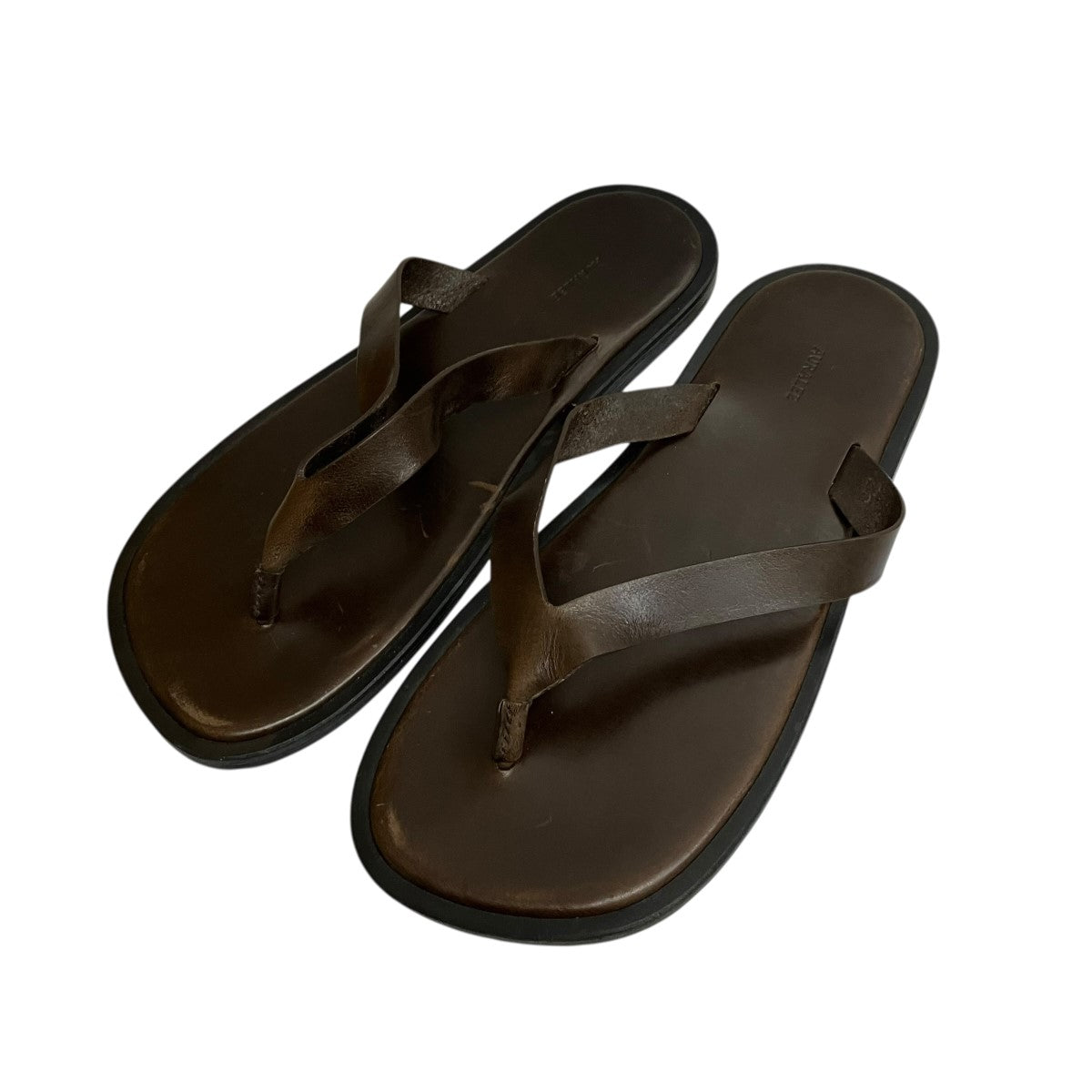 AURALEE 25SSLEATHER TONG SANDALSレザートングサンダルA25SS04QD 古着・中古-1枚目のアイテム画像