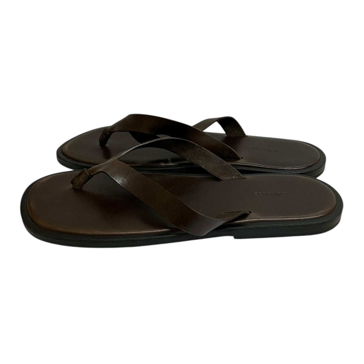 AURALEE 25SSLEATHER TONG SANDALSレザートングサンダルA25SS04QD 古着・中古-3枚目のアイテム画像