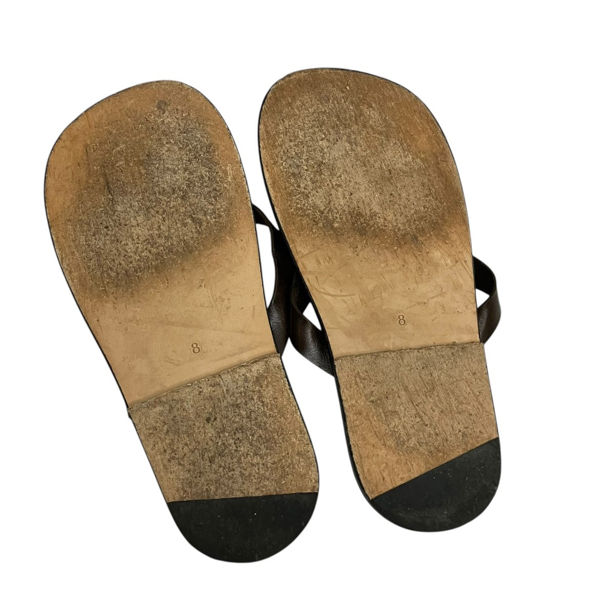 AURALEE 25SSLEATHER TONG SANDALSレザートングサンダルA25SS04QD 古着・中古-5枚目のアイテム画像