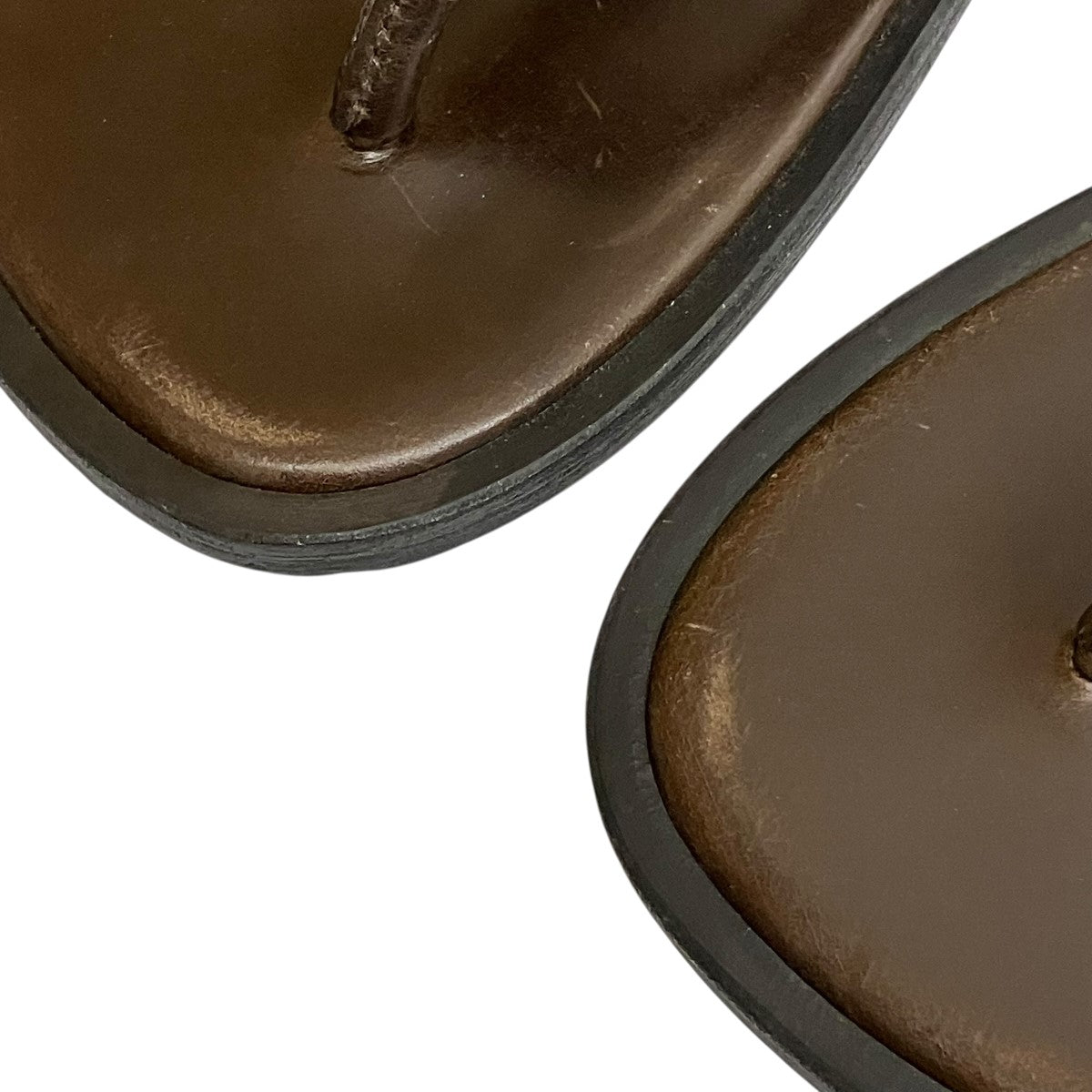 AURALEE 25SSLEATHER TONG SANDALSレザートングサンダルA25SS04QD 古着・中古-7枚目のアイテム画像