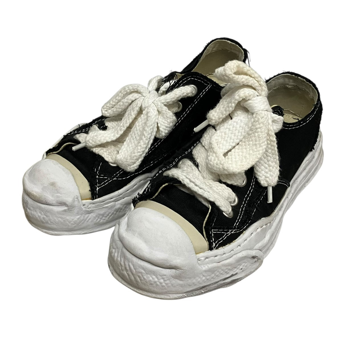 MIHARA YASUHIRO HANK OG Sole Canvas Low-top SneakerローカットスニーカーA05FW702 古着・中古-1枚目のアイテム画像