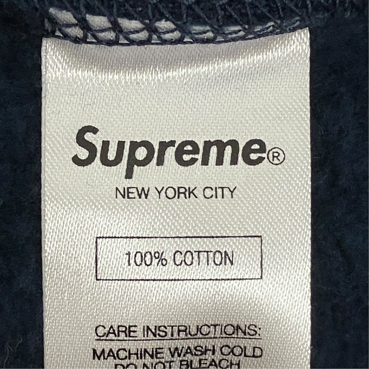 19AWText Stripe Hooded Sweatshirtジップアップパーカー