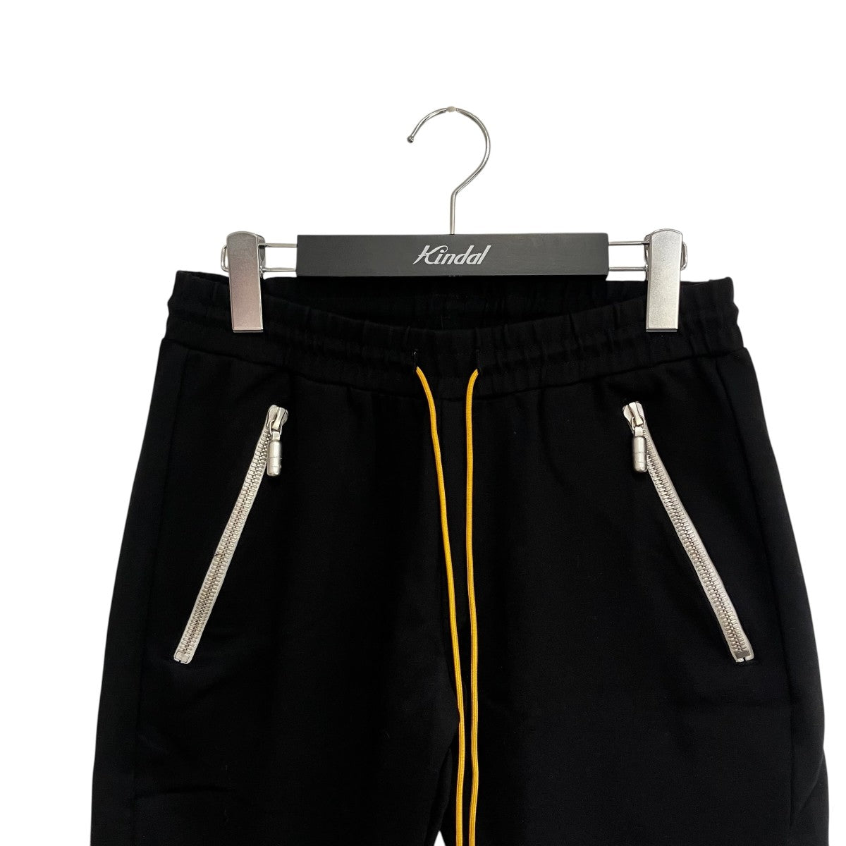 RHUDE(ルード) ジップデザイントラックパンツ ブラック サイズ S