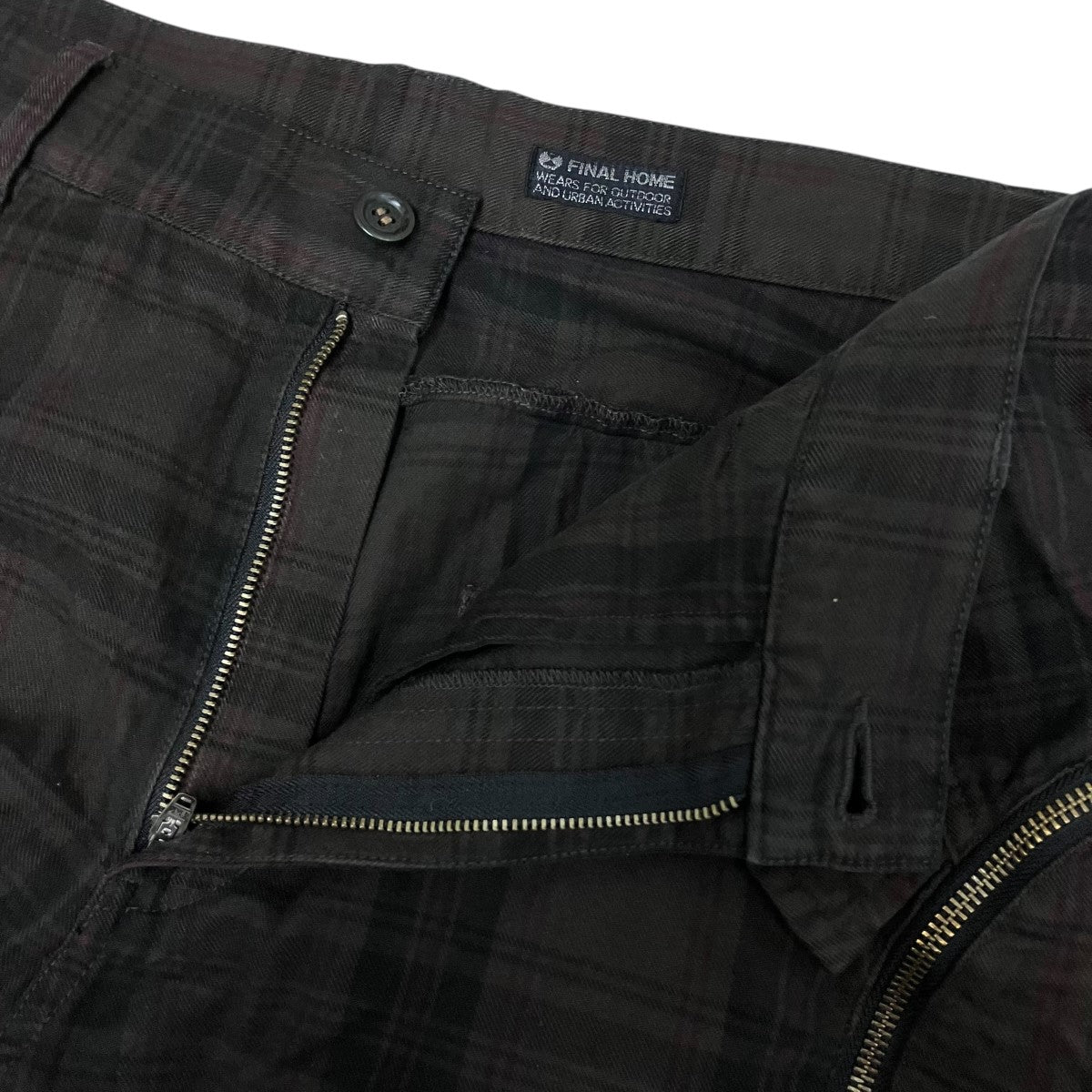 FINAL HOME チェックデザインパンツFH83FF529 古着・中古-3枚目のアイテム画像