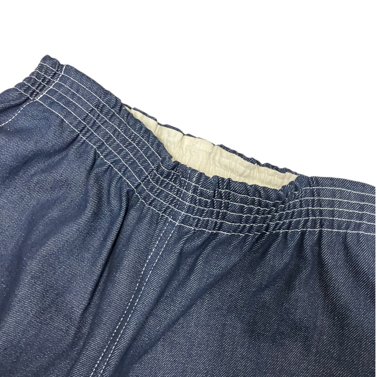 CAMIEL FORTGENS GRANDMA PANTS花柄イージーデニムパンツ 古着・中古-3枚目のアイテム画像