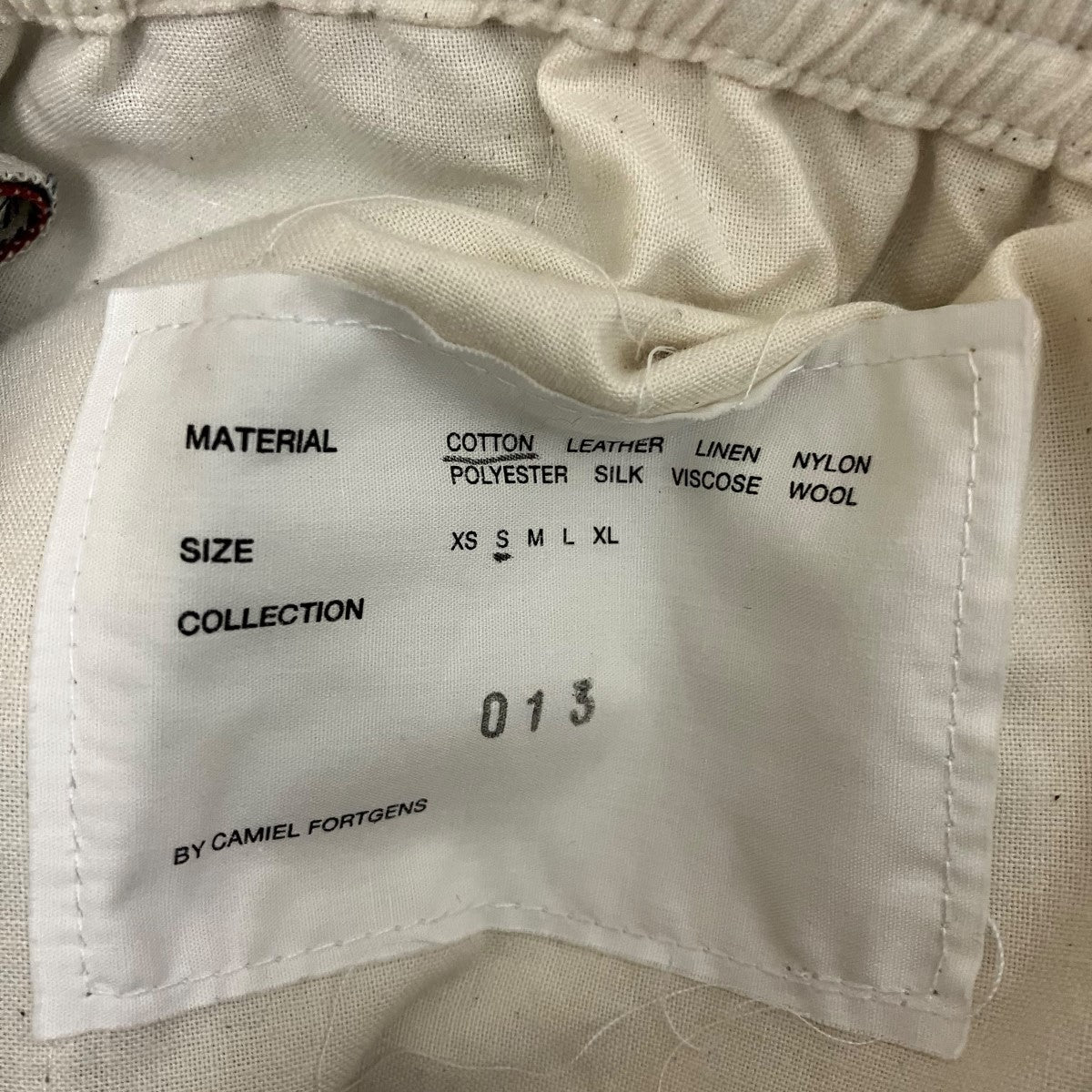 CAMIEL FORTGENS GRANDMA PANTS花柄イージーデニムパンツ 古着・中古-6枚目のアイテム画像