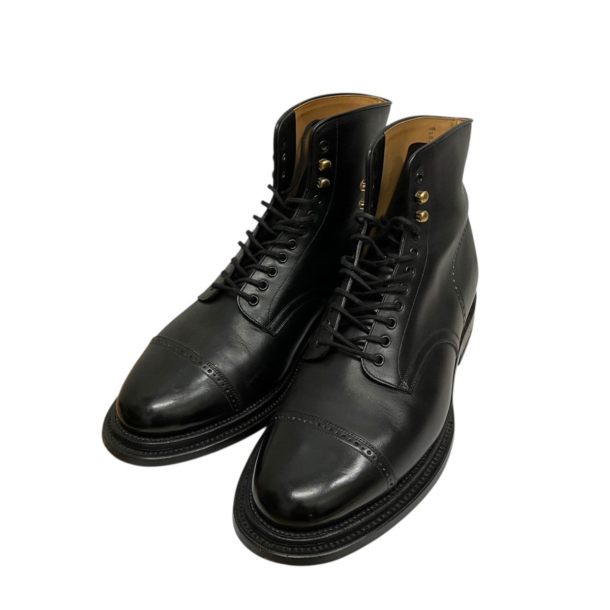 POLICE BOOTSレザーレースアップブーツA 6555